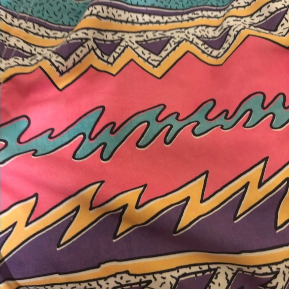 Maui & sons Pink and Purple Patterned Swim Shorts Maui and Sons swim trunks